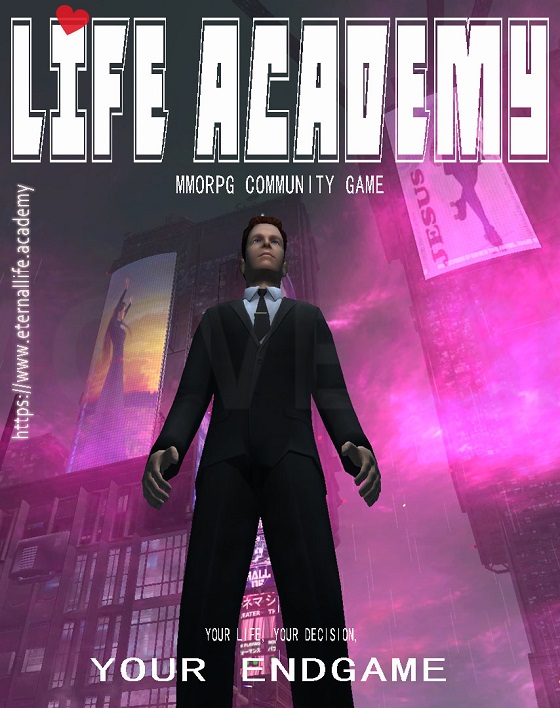 Life Academy Christian Community Game MMO RPG Poster3